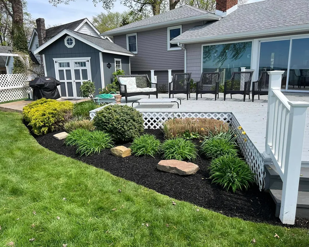Backyard landscaping services in Mentor and Lake County Ohio
