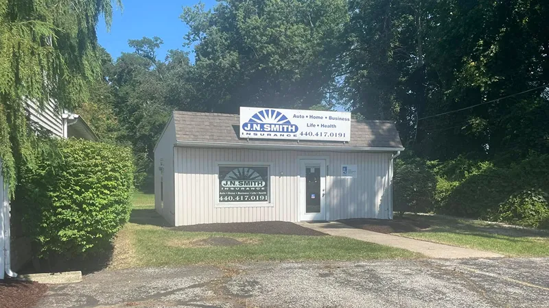 Commercial property after professional landscape maintenance in Lake County Ohio