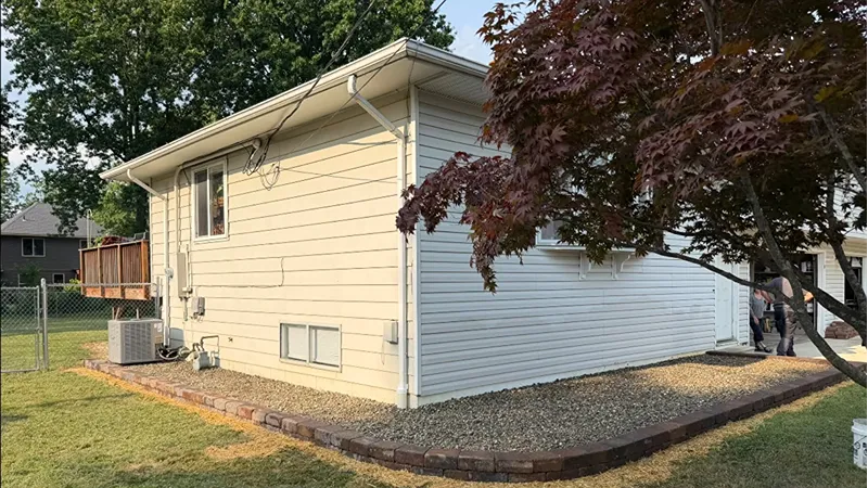Established Kirtland property after professional landscape renovation