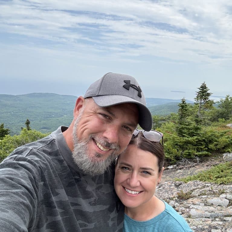 Bob and Jessica, husband and wife owners of Weaver's Lawn Care & Design.